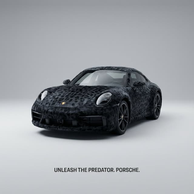 Animal Texture Product Marketing Shot Generator — output