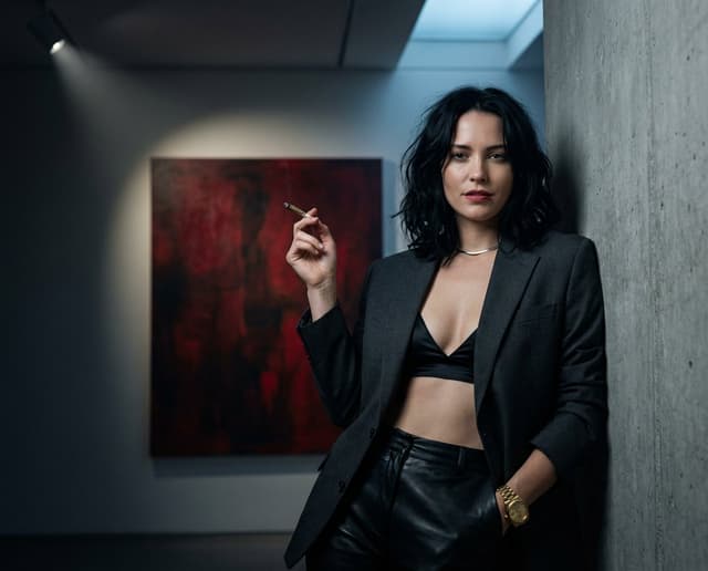 Hyper-Realistic Cinematic Portrait of an Art Dealer — output