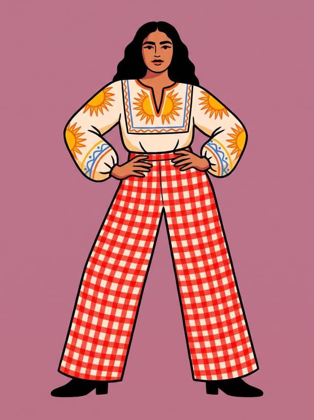 Poster / Flyer - 2D Graphic Fashion Illustration — output