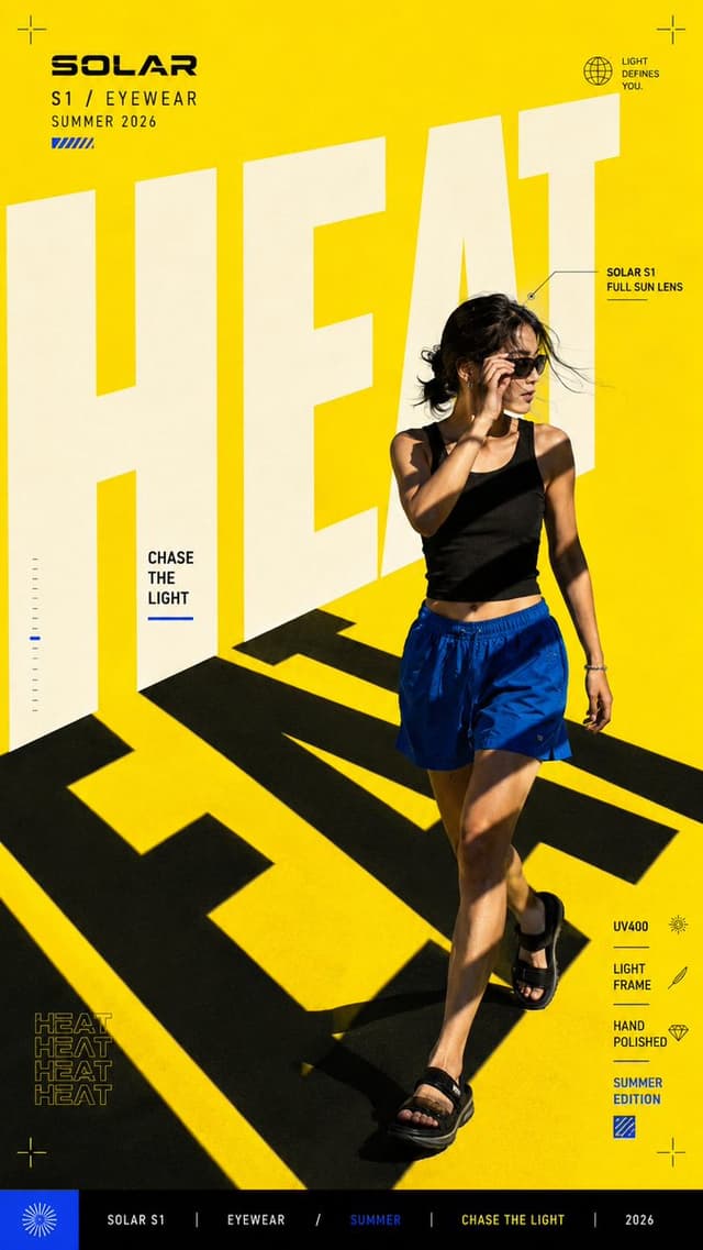 Product Marketing - Oversized Typography Editorial Poster — output
