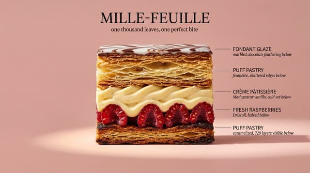 Infographic / Edu Visual - Architectural Food Photography Cross-Section Prompt — output
