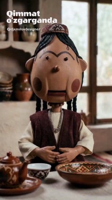 Uzbek Puppet Stop-Motion Narrative Prompt — cover