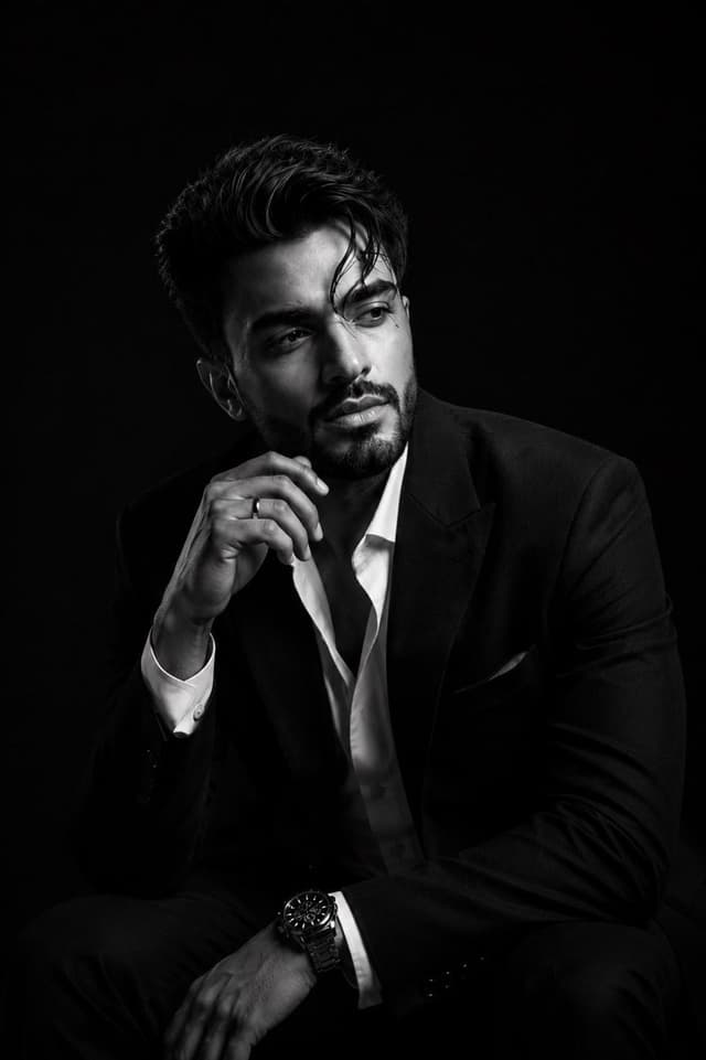 Profile / Avatar - Sophisticated Studio Tuxedo Portrait — output