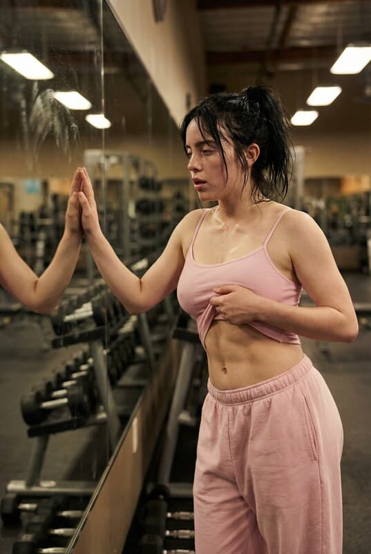 Ultra Photorealistic Post-Workout Gym Portrait — output