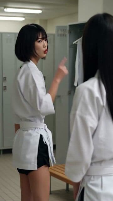 Girls' Karate Club Argument — cover