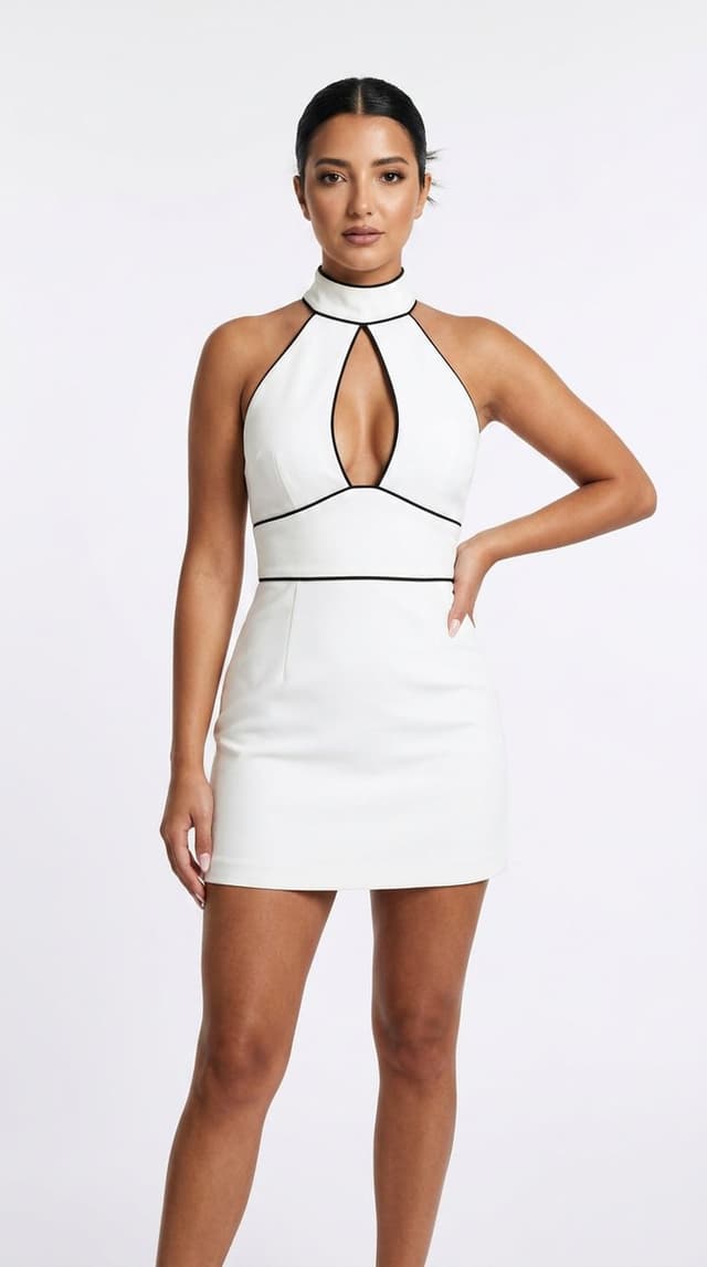 Product Marketing - Minimalist White Dress Fashion Campaign — output