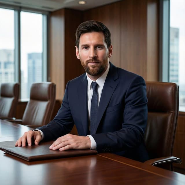 Ultra-Realistic Corporate Lifestyle Portrait — output