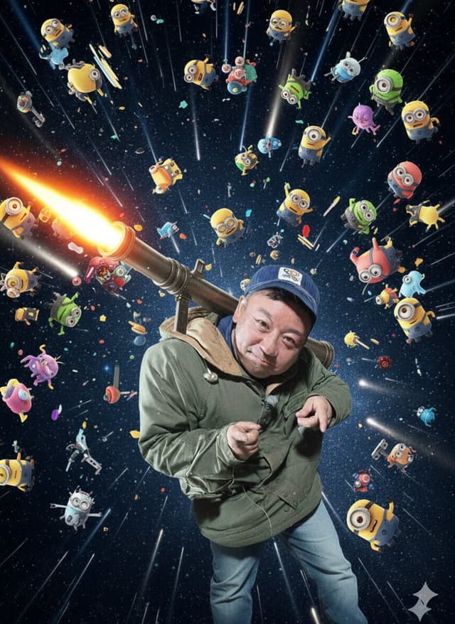 Game Asset - Nano Banana Pro Rocket Launcher Action Prompt — output