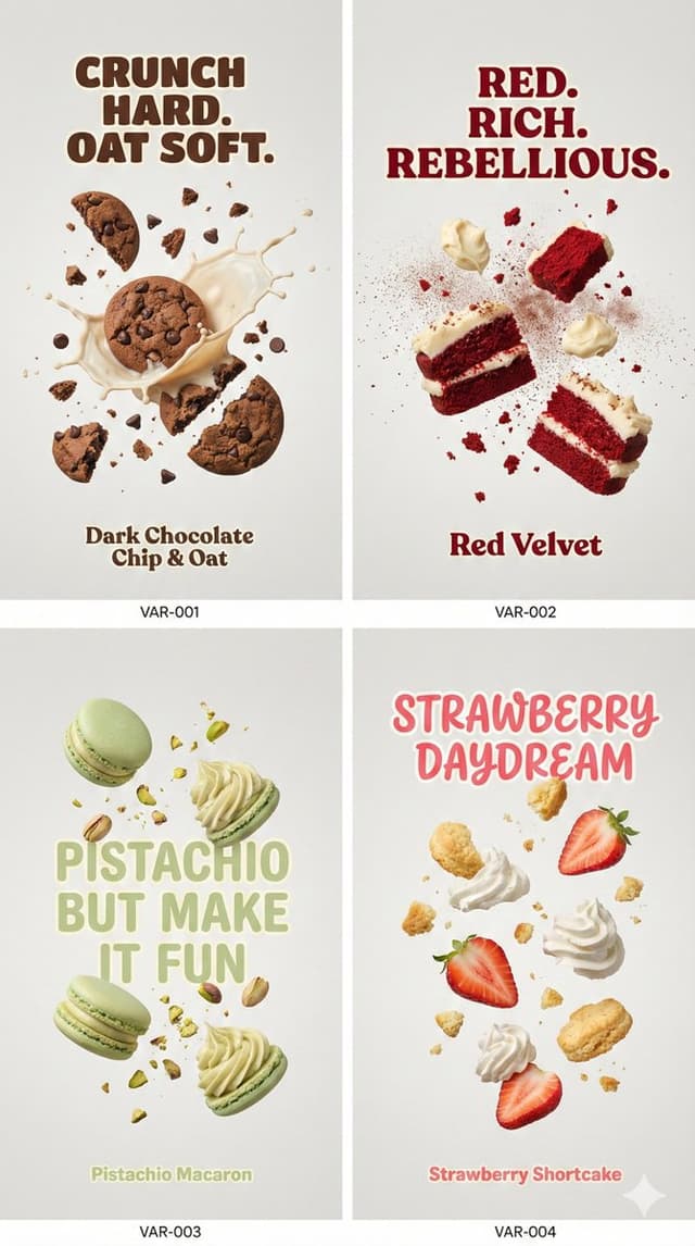 Product Marketing - Cinematic Food Photography Prompt for Cookies — output