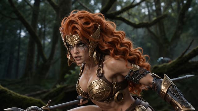 Comic / Storyboard - Angela Amazon Forest Warrior — output