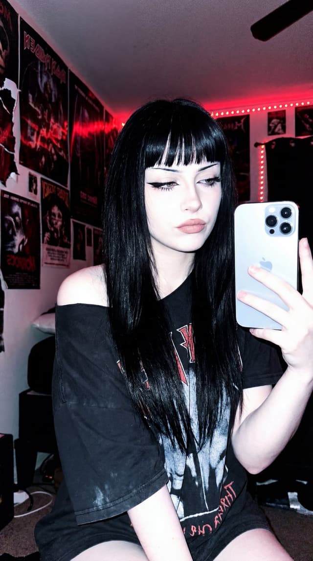 Hyper-Realistic iPhone Flash Selfie Prompt — output