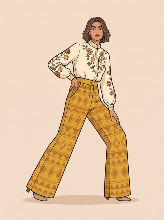 Product Marketing - 2D Flat Vector Fashion Illustration — output