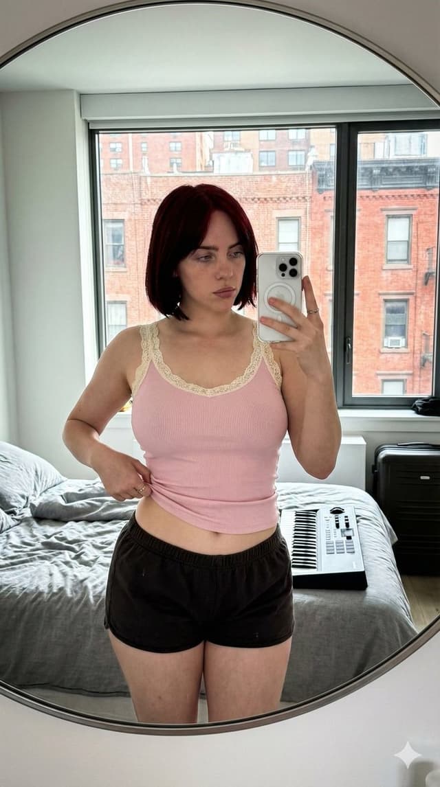 Profile / Avatar - Ultra-Wide Candid Mirror Documentation Portrait Prompt — output