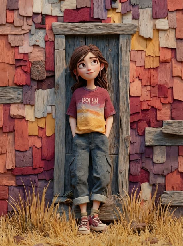 Game Asset - Pixar/Disney Style 3D Animated Character Slides — output