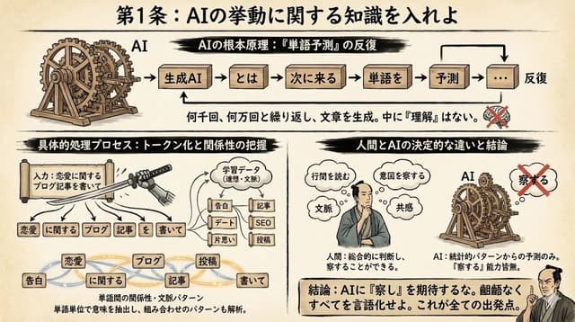 Infographic from reference info with classic Japanese font — output