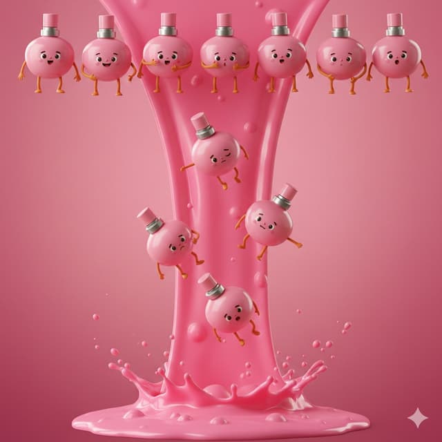 Social Media Post - Luxury cosmetic advertising visual with anthropomorphism — output