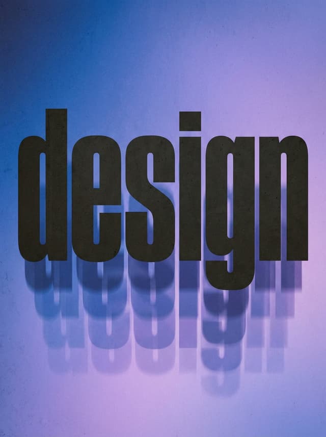 Experimental Typographic Poster — output