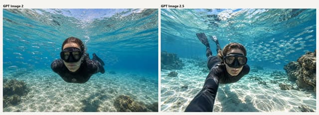 Social Media Post - Underwater AI Model Comparison — output