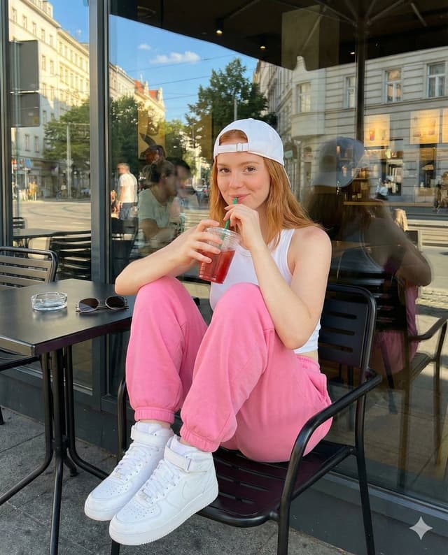 Candid Street Photography at European Cafe — output