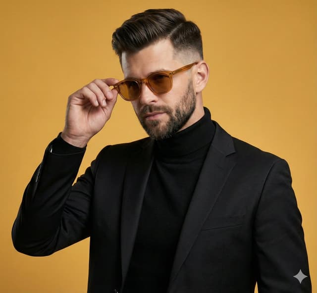 Profile / Avatar - Confident Man Studio Portrait — output