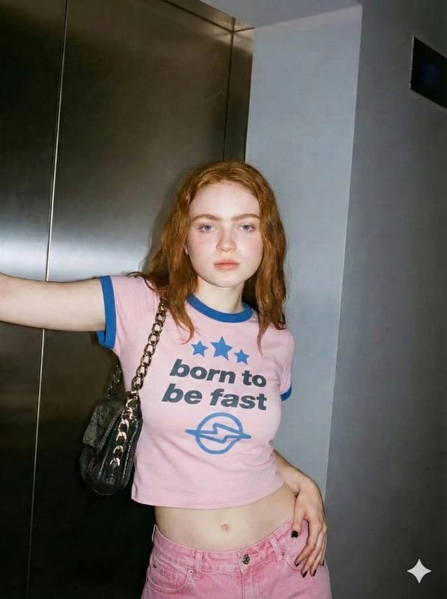 Y2K Inspired Snapshot of a Young Woman — output