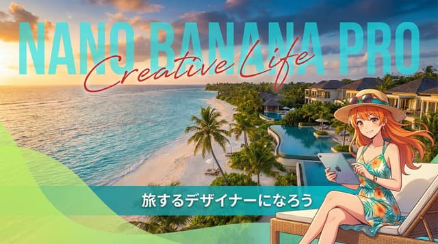 YouTube Thumbnail - Resort Workcation Eyecatch Prompt (YAML Structure) — output