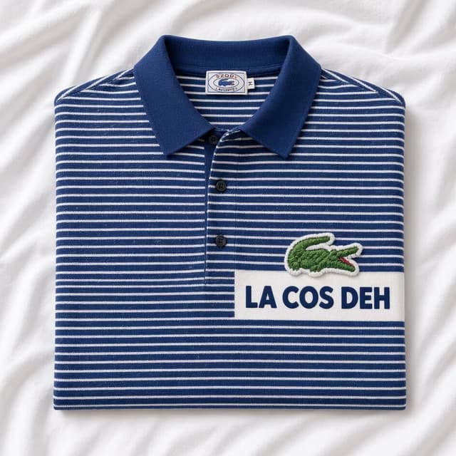 Lacoste Polo Still Life Product Shot — cover