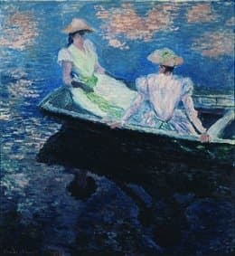 Monet Style Boat Ride Image Generation — output