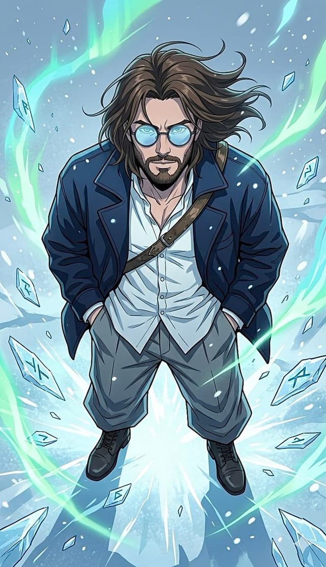 Comic / Storyboard - Anime Graphic Novel Man Illustration — output