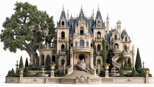 Product Marketing - Gothic Cat Château — output