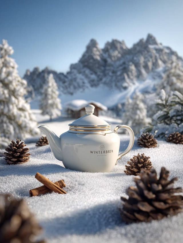 E-commerce Main Image - Premium Winter Product Photography in Alpine Setting — output