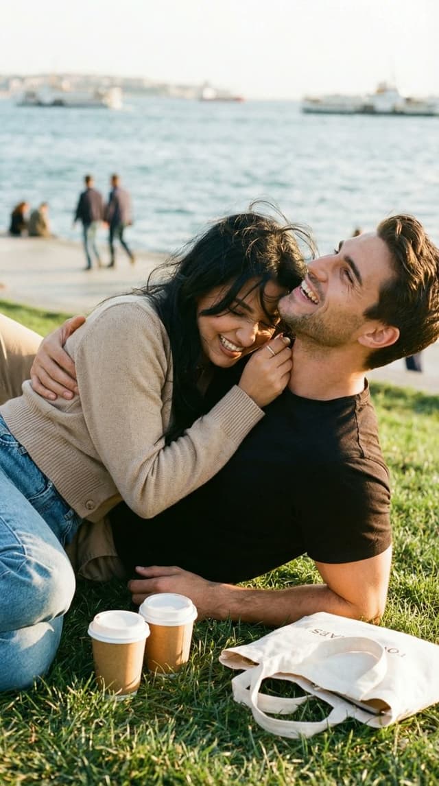 Social Media Post - Ultra-Photorealistic Candid Romance Scene Prompt (JSON) — output