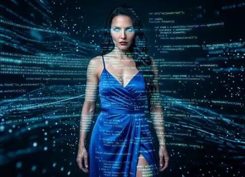 Code Goddess Glitch Video — cover