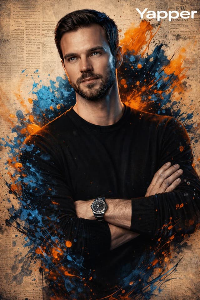Poster / Flyer - High-end stylized digital painting portrait prompt — output