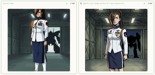 Game Asset - Female Dress White Uniform Detail — output