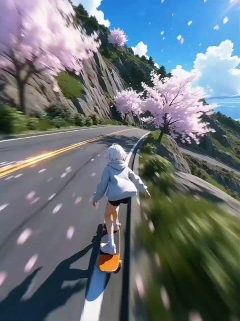 Seedance 2.0 Video Prompt: High-Speed Skateboard Chase — cover