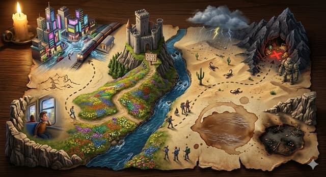 Comic / Storyboard - Treasure Map Adventure Prompt for Nano Banana 2 — output