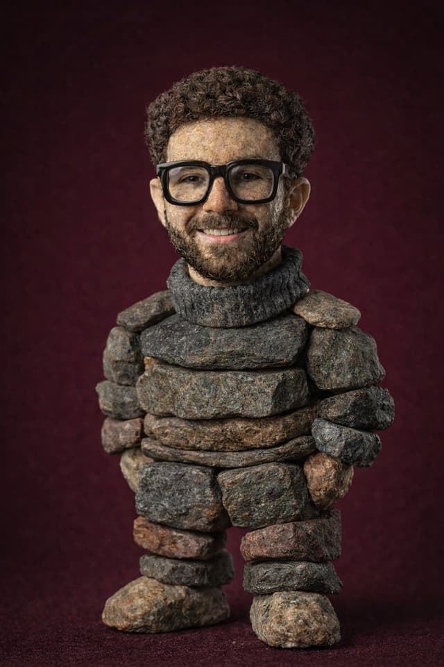 Game Asset - Handcrafted Stone Figurine Transformation Prompt — output
