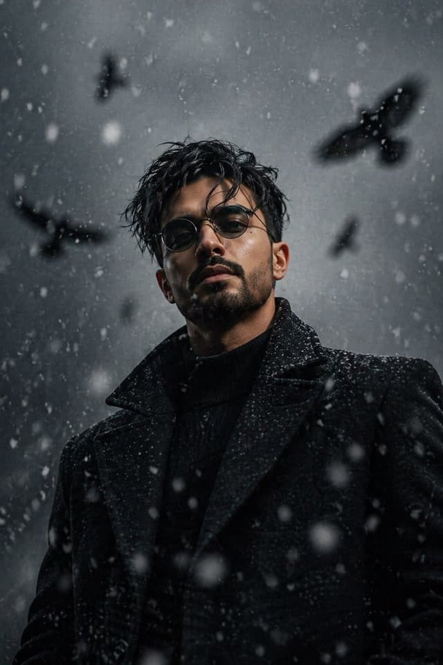Social Media Post - Cinematic Gothic Winter Portrait — output
