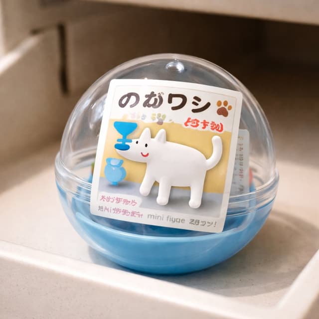 Gachapon Capsule Toy Design — output