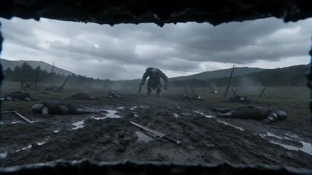 Seedance 2.0 Video Prompt: First-Person Knight vs. Giant — cover