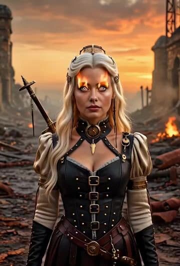 Steampunk Eye Zoom Animation — cover