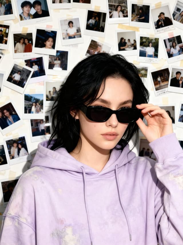 Profile / Avatar - Nostalgic 90s Disposable Camera Snapshot — output