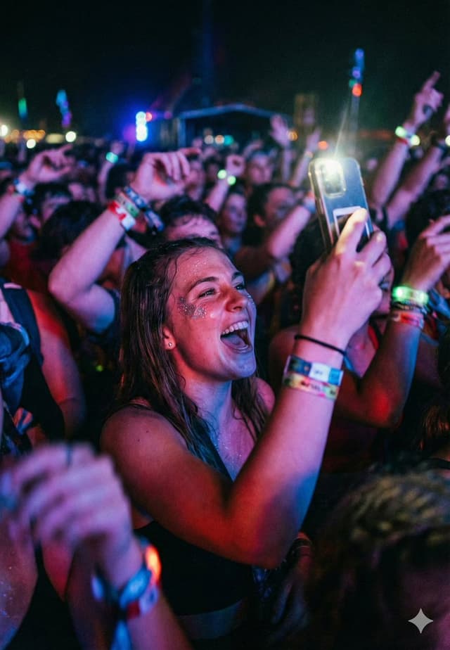 Cinematic Concert Crowd Photo Prompt — output