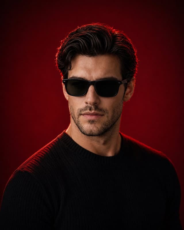 Profile / Avatar - Premium Luxury Studio Editorial Portrait — output