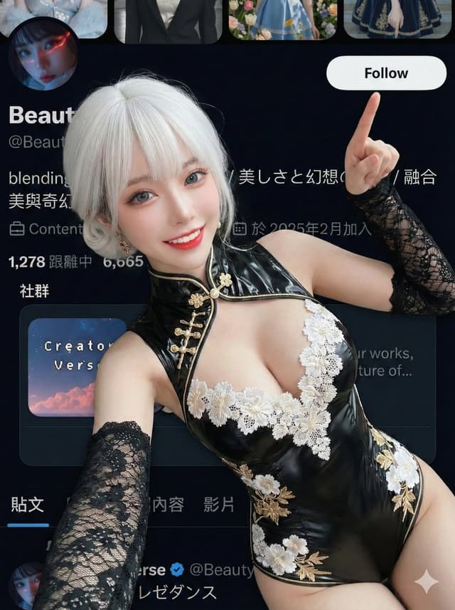 YouTube Thumbnail - Social Media Call-to-Action Composite with Pointing Character — output