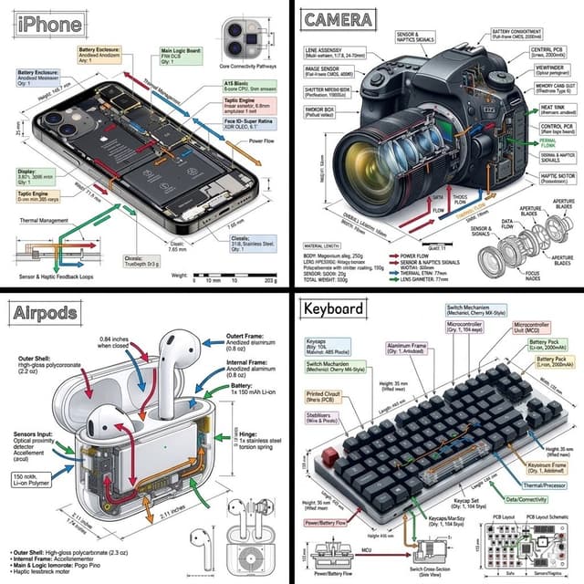 Infographic / Edu Visual - Engineering Product Infographic Design — output