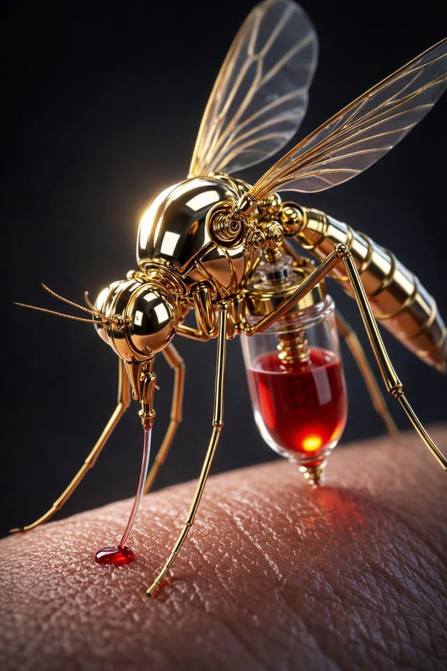 Macro Realism of Mechanical and Gemstone Insects — output