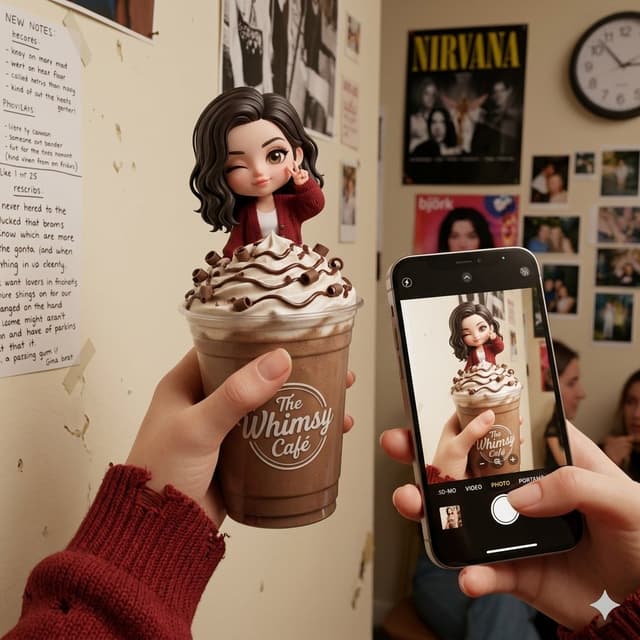 Game Asset - Whimsical Chibi Mocha Frappe Cup — output
