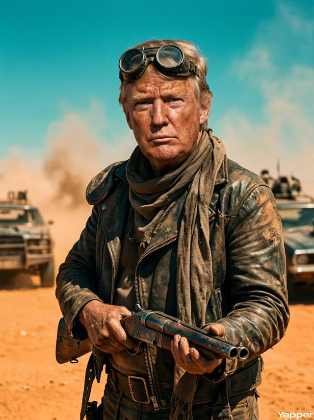 Comic / Storyboard - Mad Max Wasteland Survivor Film Still — output
